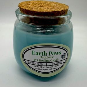 Earth Paws Healing Pet Candle Aromatherapy